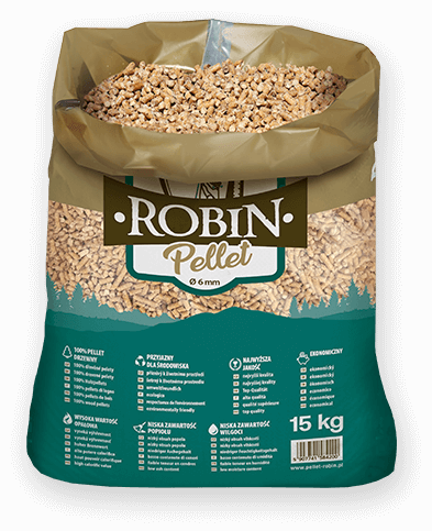 worek pelletu opałowego Robin do kupienia w Zawidowie lub sklepie internetowym